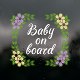 baby on board decal, baby on board decals, baby on board sign, baby on board sticker, baby gift idea, baby shower gift idea