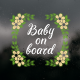 baby on board decal, baby on board decals, baby on board sign, baby on board sticker, baby gift idea, baby shower gift idea