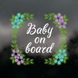 baby on board decal, baby on board decals, baby on board sign, baby on board sticker, baby gift idea, baby shower gift idea