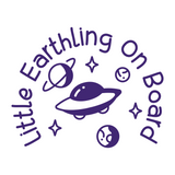 baby on board decal, baby on board decals, baby on board sticker, dye cut vinyl baby on board decal, get decaled, vinyl stickers, dye cut vinyl baby on board decal, decal shop, earthling on board