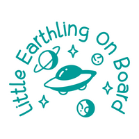 baby on board decal, baby on board decals, baby on board sticker, dye cut vinyl baby on board decal, get decaled, vinyl stickers, dye cut vinyl baby on board decal, decal shop, earthling on board