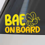BAE-Bee Baby On Board Die Cut Decal - Get Decaled