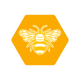 Honeycomb Bee Decal - Waterproof Die Cut Vinyl Decal Sticker