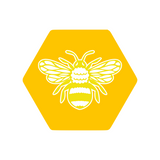 Honeycomb Bee Decal - Waterproof Die Cut Vinyl Decal Sticker