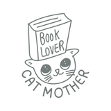 Book Lover Cat Mother Decal - Waterproof Die Cut Vinyl Decal