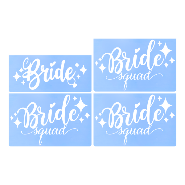 bride, bride squad, bridal decor, stag decor, bachelorette party decor

