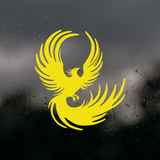Die Cut Vinyl Flying Phoenix Decal