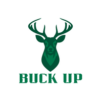 Buck Up Deer Hunting Decal - Waterproof Die Cut Vinyl Decal