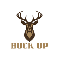 Buck Up Deer Hunting Decal - Waterproof Die Cut Vinyl Decal