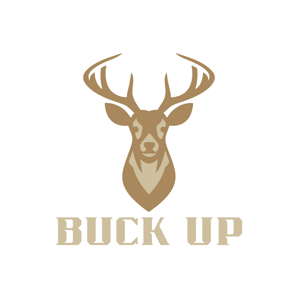 Buck Up Deer Hunting Decal - Waterproof Die Cut Vinyl Decal