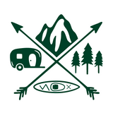 Die Cut Vinyl Camping Cross Decal