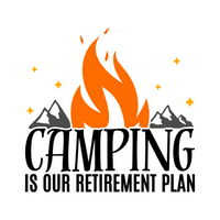 camping decal, camper decal, funny camping decal, vinyl camper decals, waterproof camper decal, camper stickers, camper decor, get decaled