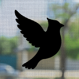Pack Of Cardinal Retractable / Window Screen Door Decals