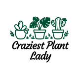 Die Cut Vinyl "Craziest Plant Lady" Decal