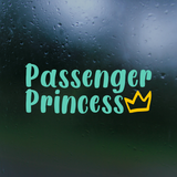 passenger princess decal, passenger princess sticker, funny decal, funny sticker, passenger princess Car decal, passenger decal, vinyl decal, funny car decals, funny truck decals,