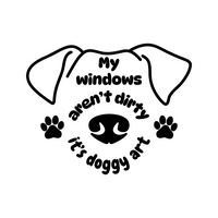 Funny Dog Lover Quote Decal Sticker - Waterproof Die Cut Vinyl Decal