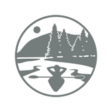 Die Cut Vinyl Kayak Outdoor Scene Decal
