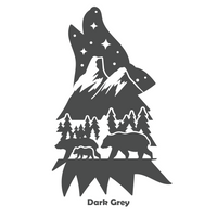 wolf decal, wolf decals, dye cut wolf decal, wolf car decal, wolf truck decal, vinyl decal, sticcker decal, get decaled, decal shop, camper decal, custom decals,