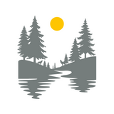 Die Cut Vinyl Decal Of Wolves In The Outdoors