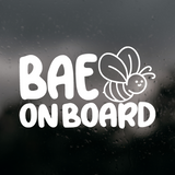 BAE-Bee Baby On Board Die Cut Decal