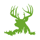 Die Cut Vinyl Bedding Buck Deer Decal