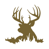 Die Cut Vinyl Bedding Buck Deer Decal