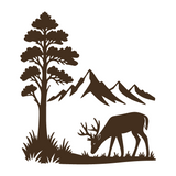 Die Cut Vinyl Decal - Mama Bear Love