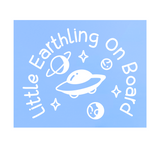 Galaxy Themed Baby On Board Decal for Car, Truck Windshield & More