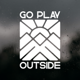 Die Cut Vinyl "Go Play Outside" Decal - Waterproof Vehicle Decal, Window Decal