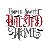 Die Cut Vinyl Decal - Home Sweet Haunted Home