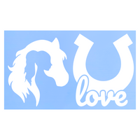 Horse Lover Die Cut Decal Pack - Vehicle / Window / Trailer Decal