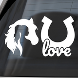 Horse Lover Die Cut Decal Pack - Vehicle / Window / Trailer Decal - Get Decaled