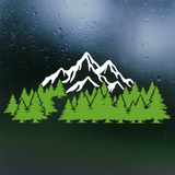 New Die Cut Vinyl Outdoor Scene Decal - Waterproof Large Vehicle / Camper Decal