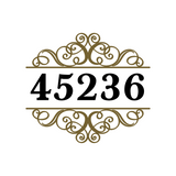 Waterproof Die Cut Vinyl Customizable Address Decal