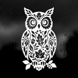 Die Cut Vinyl Decal - Harvest Owl