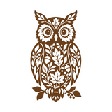 Die Cut Vinyl Decal - Harvest Owl