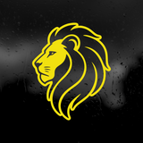 Die Cut Vinyl Decal - Lion Side Profile