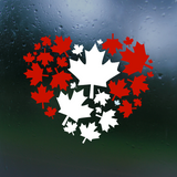 canada flag decal, canada, canada sticker, canada shop, canadian decal, canada flag decal, get decaled, decal shop