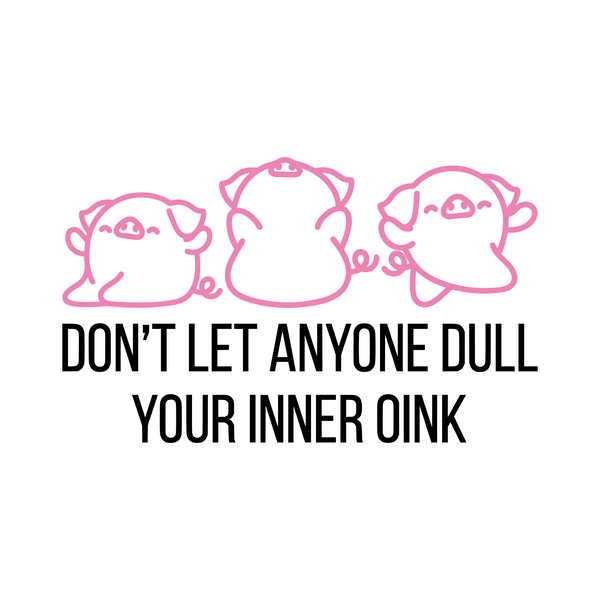 Funny Pig Doing Yoga Decal - Waterproof Die Cut Vinyl Decal