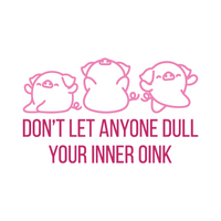 Funny Pig Doing Yoga Decal - Waterproof Die Cut Vinyl Decal