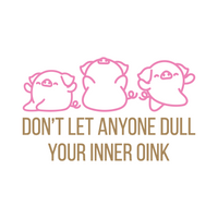Funny Pig Doing Yoga Decal - Waterproof Die Cut Vinyl Decal