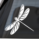 Die Cut Vinyl Nimble Dragonfly Decal - Vehicle / Window Decal