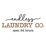 Die Cut Vinyl Laundry Room Wall Decal - Endless Laundry Co