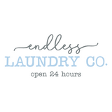 Die Cut Vinyl Laundry Room Wall Decal - Endless Laundry Co