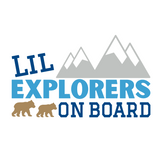 Die Cut Vinyl "Lil Explorers On Board" Decal - Get Decaled