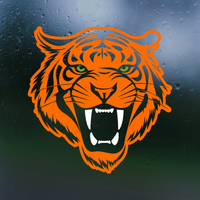 Ferocious Tiger Die Cut Vinyl Decal - Waterproof Decal Sticker