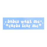 Funny Driving Quote Decal for Cars, Trucks and Windshields