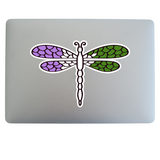 Pride Genderqueer Waterproof Decal Sticker