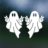 Dye Cut Vinyl Funny Halloween Ghost Decal