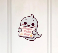 Halloween Trick Or Treater 'Please Take One' Vinyl Door Sticker Decal